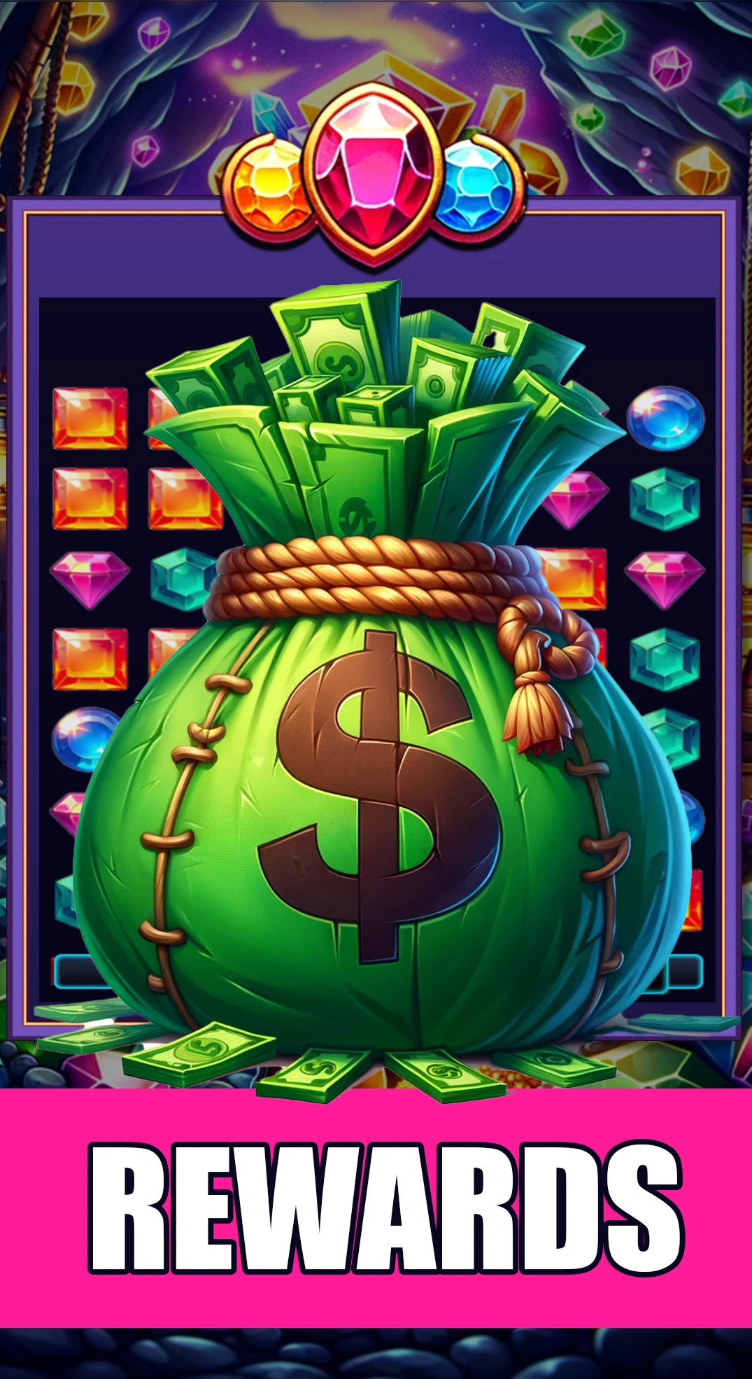 Jewel Popper - Play & Win screenshot