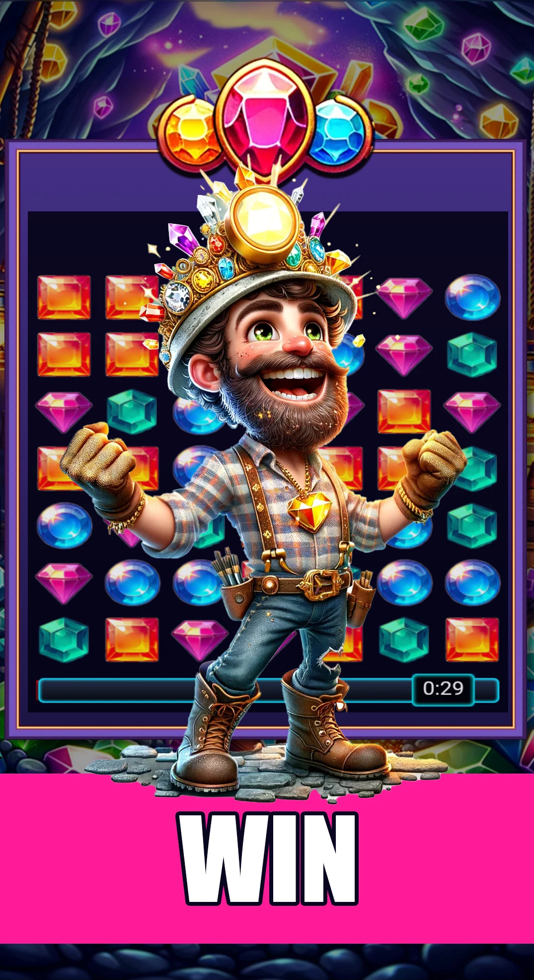 Jewel Popper - Play & Win screenshot