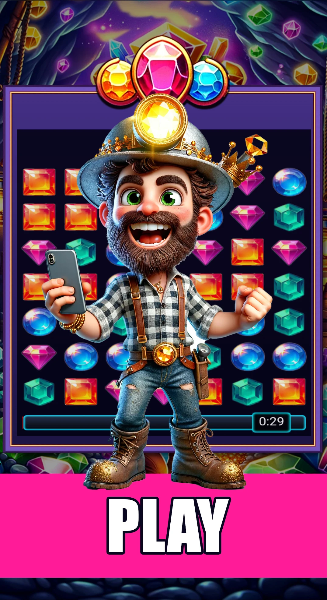 Jewel Popper - Play & Win screenshot